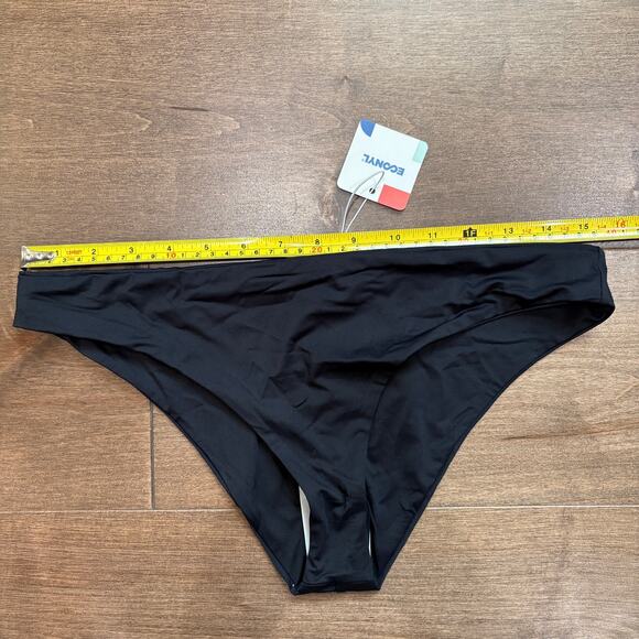 prAna Women's Medium Black Gemma Reversible Swim Bottom NWT - Picture 2 of 8